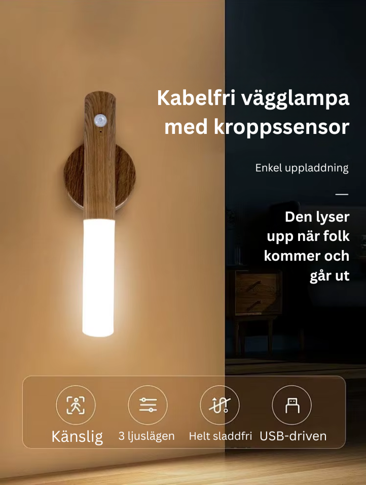 Lunaglow - Night light för inne & ute